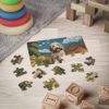 A playful giant labradoodle puppy, Kids' Puzzle, 30-Piece - Image 2